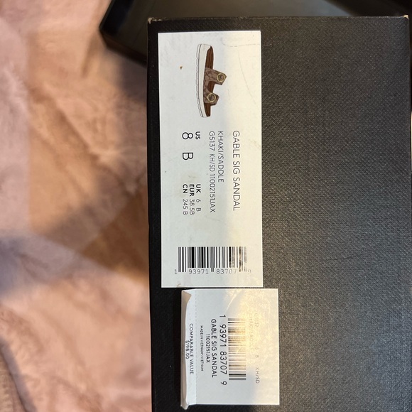 Women’s Coach sandals. Size 8. Gently worn. Worn once. - Picture 1 of 5